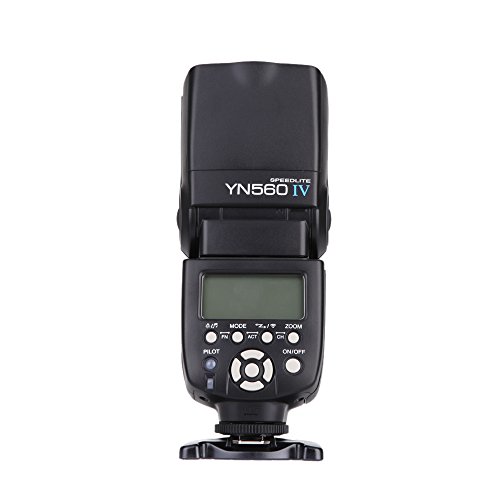Yongnuo YN-560IV(560III upgrade version,a Combination of YN-560 III and YN560-TX all functions) 2.4G Wireless Flash Speedlite Trigger Controller for Canon Nikon Olympus Pentax