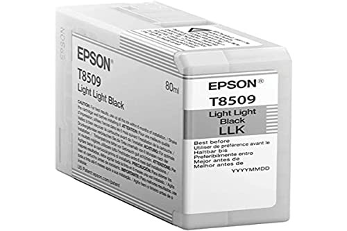 Epson T850900 T850 UltraChrome HD Light Light Black -Ink