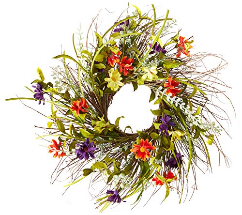 Worth Imports Wild Twig Wreath, 28″, Multicolor