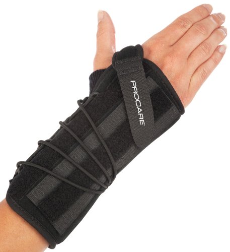 ProCare Quick-Fit II Wrist Support Brace, Left Hand, X-Large