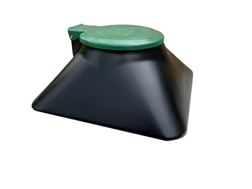 Doggie Dooley “The Original In-Ground Dog Waste Disposal System, Black with Green Lid (3800X)