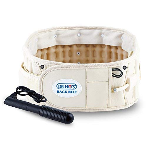 DR-HO’S 2-in-1 Decompression Belt Essential Package – For Lower Back Pain Relief and Lumbar Support – Size A (25-41 Inches) AND 1 Year Warranty