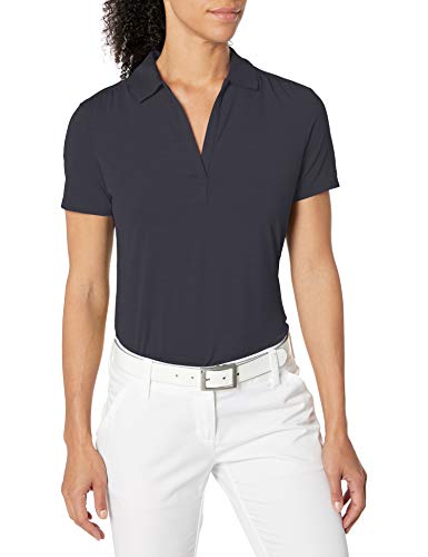 Callaway Women’s Golf Short Sleeve Tonal Stripe Polo Shirt, Black, Large | The Storepaperoomates Retail Market - Fast Affordable Shopping