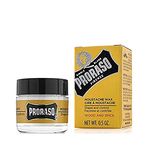 Proraso Moustache Wax, 0.5 oz (Pack of 1)