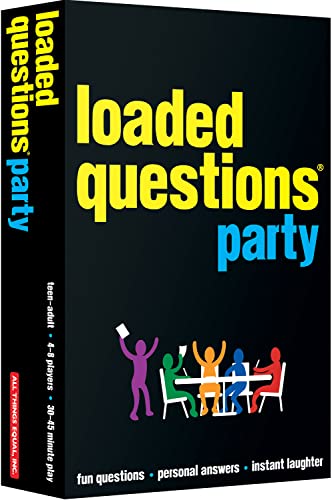 Loaded Questions Party – An Epic Party Game of Fun Questions, Personal Answers and Instant Laughter
