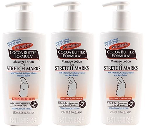 Palmer’s Cocoa Butter Formula Massage Lotion for Stretch Marks, 8.5 Ounce, 3 Pack