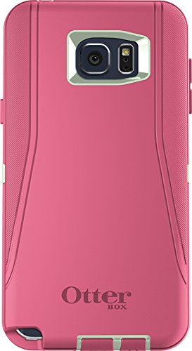 OtterBox DEFENDER Cell Phone Case for Samsung Galaxy Note5 – Retail Packaging – MELON POP (SAGE GREEN/HIBISCUS PINK)