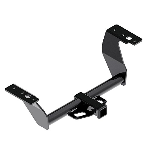 Reese Towpower 44705 Class III Custom-Fit Hitch with 2″ Square Receiver opening, includes Hitch Plug Cover , Black
