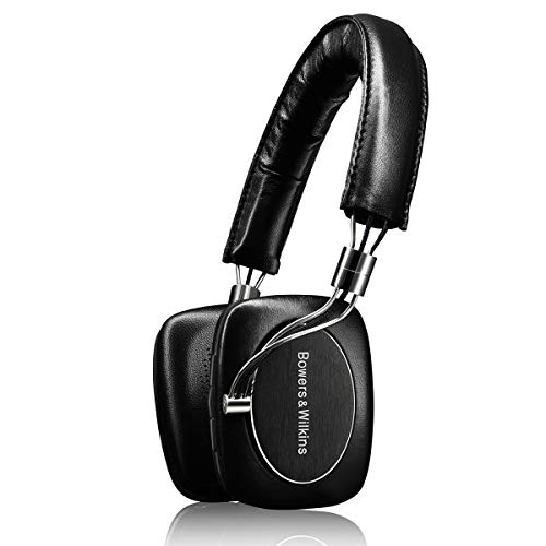 Bowers & Wilkins P5 Wireless Bluetooth On-Ear Headphones, Black