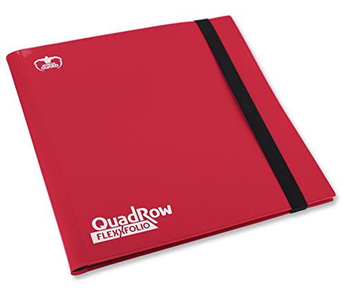 Ultimate Guard Flexxfolio 480 – 24-Pocket (Quadrow) Red