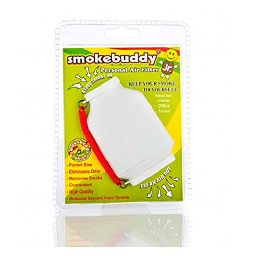 smokebuddy 0420-WJ Smoke Buddy Junior Personal Air Filter, White
