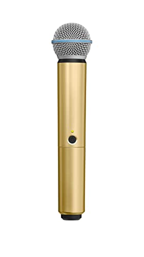 Shure WA713-GLD Colored Handle Only for BLX2/SM58 and BLX2/BETA58A Wireless Transmitters (Gold)