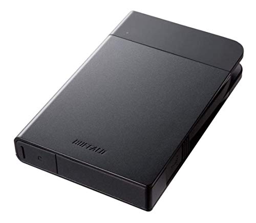 BUFFALO MiniStation Extreme NFC USB 3.0 2 TB Rugged Portable Hard Drive (HD-PZN2.0U3B),Black