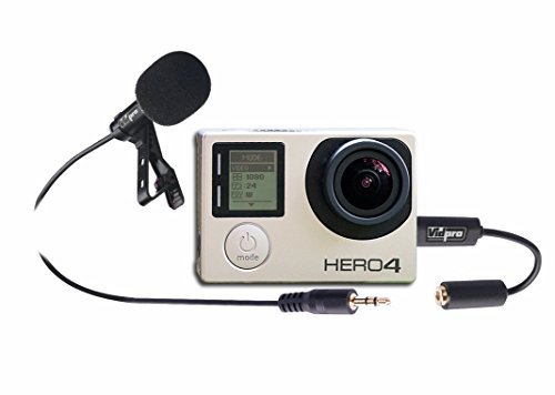 XM-G Wired Microphone for GoPro® Hero, Hero2, Hero3, Hero3+, Hero4 Cameras