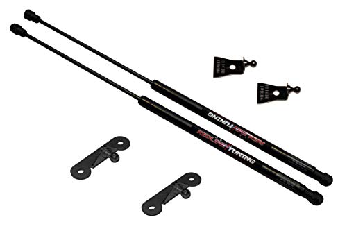 Redline Tuning 21-11025-02 Hood QuickLIFT Plus Bolt in Struts Compatible with Ford Focus 2012-2018 (All Black Components)