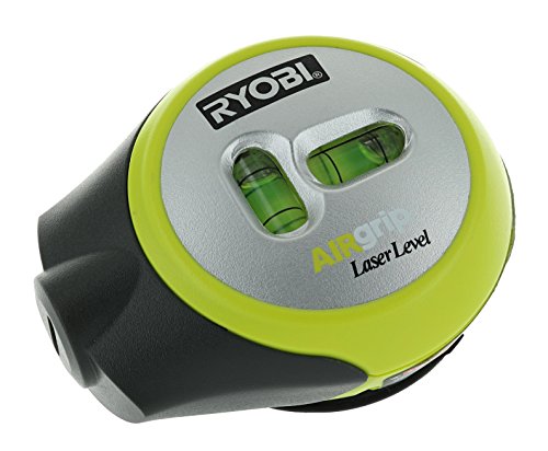 Ryobi ELL1002 Air Grip Compact Laser Level with Tripod Mounting and Corner Rounding Capability (AAA Batteries Included)