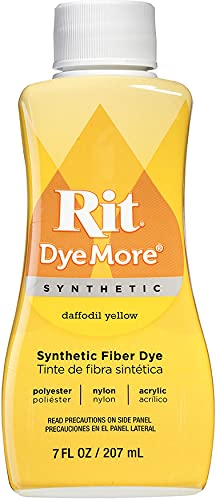 Rit DyeMore Liquid Dye, Daffodil Yellow 7 Fl Oz (Pack of 1)
