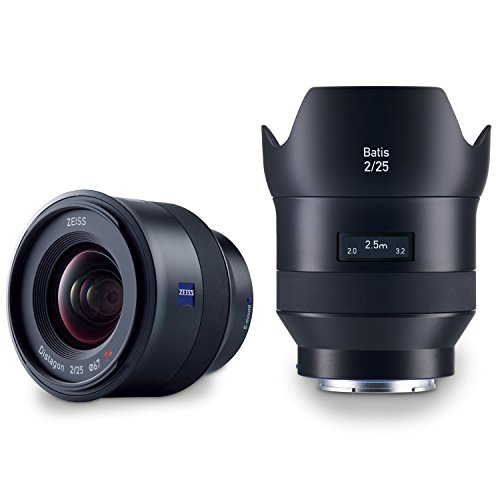 ZEISS Batis 25mm f/2.0 for Sony E Mount Mirrorless Cameras, Black