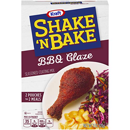 Shake ‘N Bake, BBQ Glaze Seasoned Coating Mix, 6 Oz