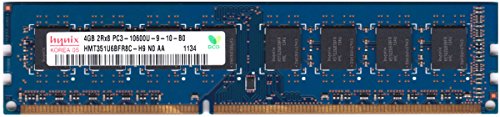 Hynix HMT351U6BFR8C-H9 4GB Desktop DIMM DDR3 PC3-10600U (1333) Unbuf 1.5V 2Rx8