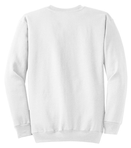 Port & Company – Core Fleece Crewneck Sweatshirt S White