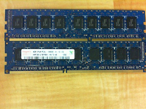HYNIX HMT351U7BFR8A-H9 4GB Server DIMM DDR3 PC10600(1333) UNBUF ECC 1.35v 2RX8 240P 512MX72 256mX8 C