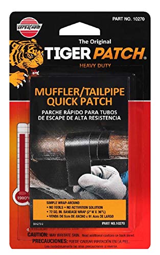 Versachem Tiger Patch Muffler & TAILPIPE WRAP – 2 INCH X 36 INCH