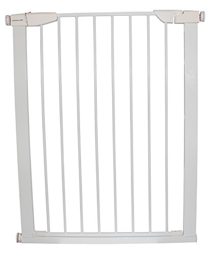 Cardinal Gates Extra Tall Auto-Lock Gate, White: Pressure Mounted Baby Gate, 36″ for a Tall Baby Gate