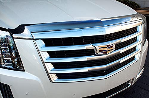 Auto Ventshade [AVS] Hood/Bug Shield | 2015 – 2020 Ford F – 150 (Excludes Raptor), Medium Profile – Chrome, 1 pc. | 680941 | The Storepaperoomates Retail Market - Fast Affordable Shopping