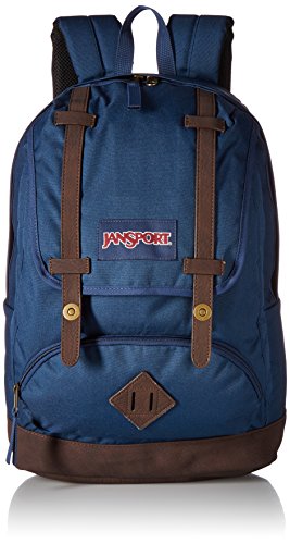 JanSport Cortlandt 15-inch Laptop Backpack-25 Liter School and Travel Pack, Navy, One Size