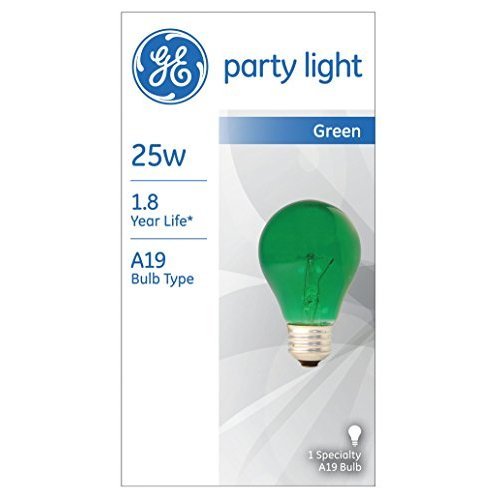 GE Lighting 49725 25Atg Lamp Green