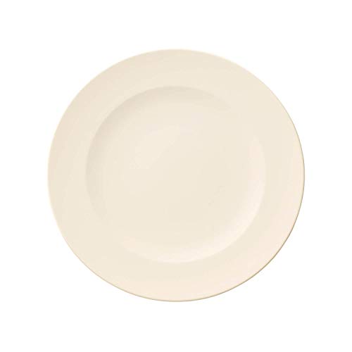 Villeroy & Boch For Me Dinner Plate, 10.5 in, Premium Porcelain, White