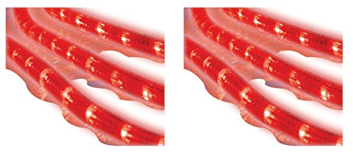Celebrations Rope Lights Red 18′