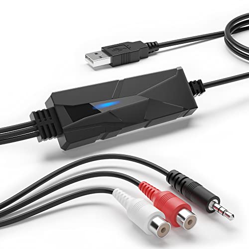 DriverGenius AV202-B USB2.0 Audio Capture/Grabber Card Device – Win & Mac