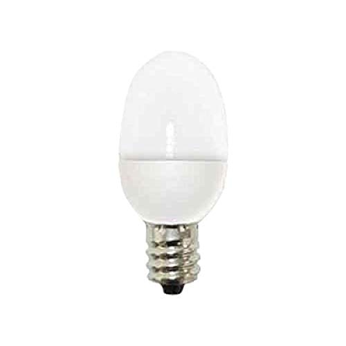 GE C7 LED Light Bulb, Night-Light Plug-In Units, Soft White Finish, 0.5-Watt, Candelabra Base, 2-Pack