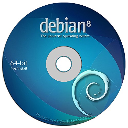 Debian Linux 8.0 “Jessie” on DVD – Full (64-bit) Live / Install version.