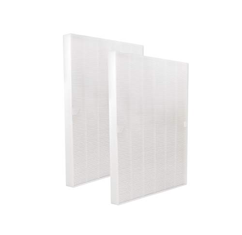 LifeSupplyUSA 2 Pack HEPA Air Purifier Filter Compatible with Fellowes AP-300PH AP300PH Air Purifier – Compare to Part # HF-300 HF300 (9370101), Pack of 2 Filters