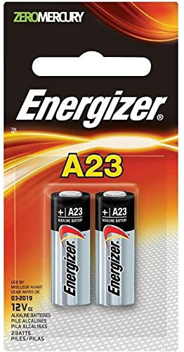 Energizer Zero Mercury Alkaline Batteries A23 2 ea (2 pack)