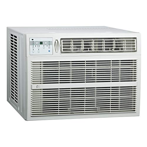 PerfectAire 3PACH18000 18,500/18,200 BTU Window Air Conditioner with Electric Heater, 208/230V, 700-1,000 Sq. Ft. Coverage