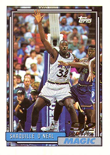 1992-93 Topps Basketball #362 Shaquille O’Neal Rookie Card