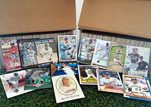 Baseball Cards- (900) card Super Jumbo lot of Baseball cards starter kit with Guaranteed Superstars from 1970’s to present. Great for 1st time collectors or B-days. Thank You over 4,600 Sold!