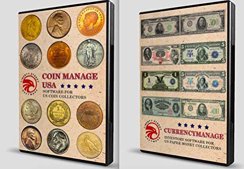 USA Numismatic Combo – CoinManage USA + CurrencyManage USA.