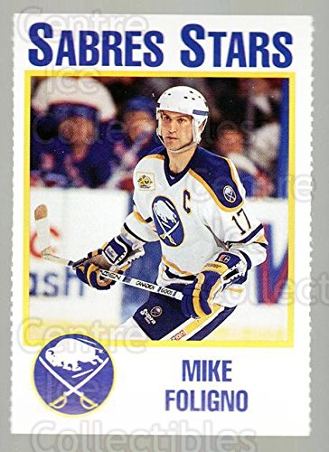(CI) Mike Foligno Hockey Card 1993-94 Buffalo Sabres Noco 3 Mike Foligno