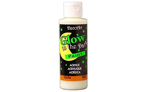 DecoArt DS50-10 Glow-in-The-Dark Paint, 4-Ounce (2 Pack) | The Storepaperoomates Retail Market - Fast Affordable Shopping