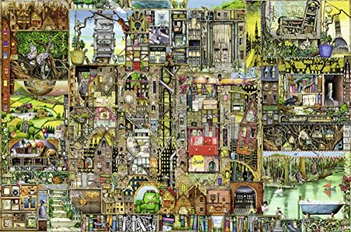 Ravensburger Colin Thompson: Bizarre Town 5000 Piece Jigsaw Puzzle for Adults – Softclick Technology Means Pieces Fit Together Perfectly
