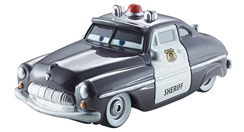 Disney Cars Toys Color Change 1:55 Scale Vehicle, Sheriff