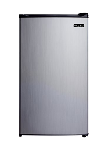 Magic Chef MCBR350S2 Refrigerator, 3.5 cu. ft, Stainless Look