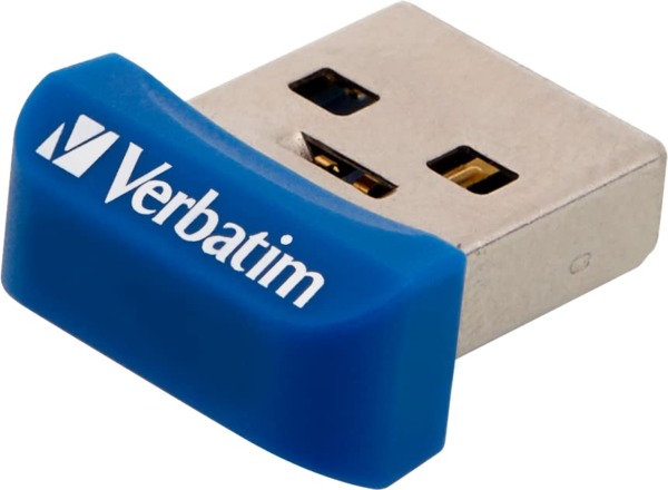 Verbatim 16GB Store ‘n’ Stay Nano USB 3.0 Flash Drive – Blue – 98709
