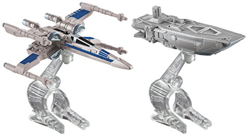 Hot Wheels Star Wars: The Force Awakens First Order Transporter vs. X-Wing Fighter Starship 2-Pack