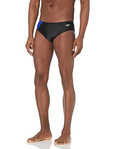 Speedo Men’s Swimsuit Brief PowerFlex Eco Revolve Splice Team Colors | The Storepaperoomates Retail Market - Fast Affordable Shopping